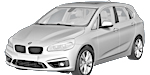 BMW F45 U2008 Fault Code